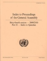 Index to Proceedings of the General Assembly