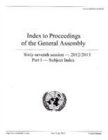 Index to proceedings of the General Assembly