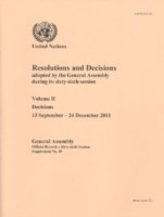 Resolutions and decisions adopted by the General Assembly during its sixty-sixth session