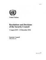 Resolutions and decisions of the Security Council