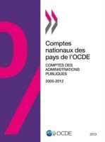 Comptes Nationaux Des Pays de L'Ocde, Comptes Des Administrations Publiques 2013
