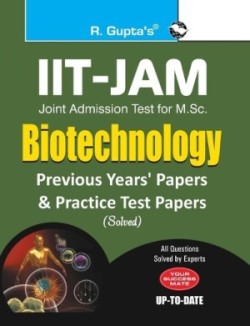Iit-Jam Joint Admination Test for M.SC. Biotechnology