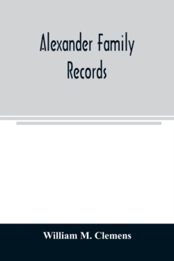 Alexander family records