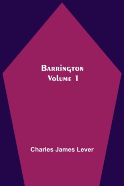 Barrington. Volume 1