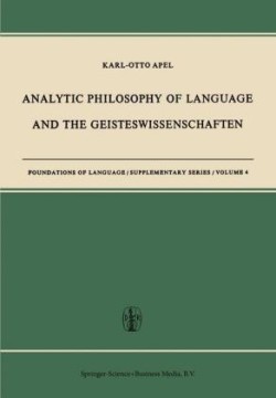 Analytic Philosophy of Language and the Geisteswissenschaften