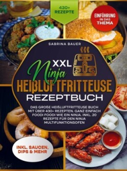 XXL Ninja Heißluftfritteuse Rezeptbuch