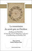 transmission du savoir grec en Occident