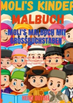 Moli's Malbuch mit Großbuchstaben