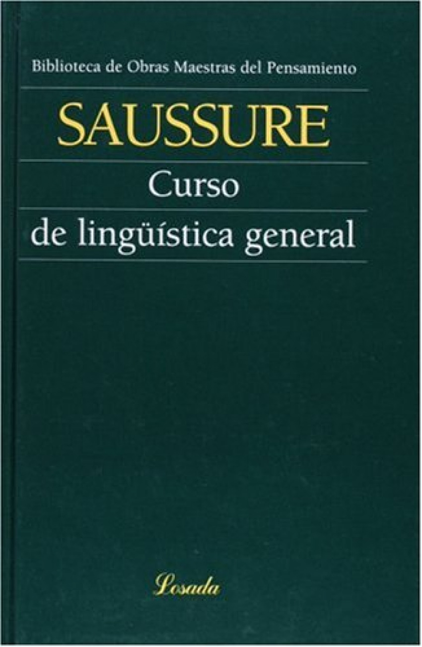 Curso De Lingüística General