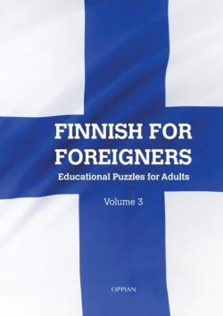 Finnish For Foreigners Educational Puzzles for Adults Volume 3