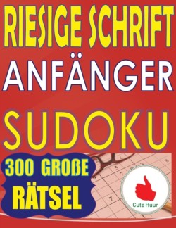 Riesige Schrift Anfänger Sudoku