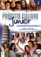 Progetto Italiano Junior 1 Libro di classe e Quaderno degli esercizi + CD + DVD