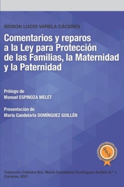Comentarios y reparos a la Ley para Protección de las Familias, la Maternidad y la Paternidad