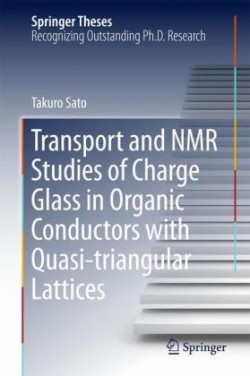 Transport and NMR Studies of Charge Glass in Organic Conductors with Quasi-triangular Lattices   