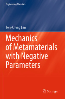 Mechanics of Metamaterials with Negative Parameters