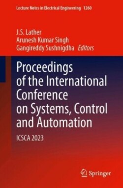 Proceedings of the International Conference on Systems, Control and Automation