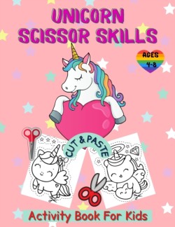 Unicorn Cut and Paste Coloring
