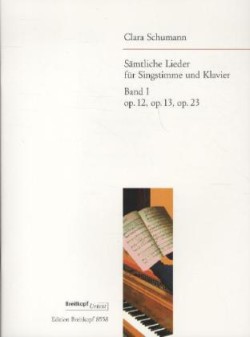 Sämtliche Lieder, Gesang u. Klavier. Bd.1