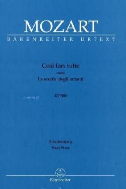 Cosi fan tutte KV 588, Klavierauszug