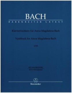 Klavierbüchlein für Anna Magdalena Bach (1725), mit Fingersätzen, Klavier