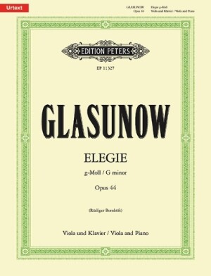 Elegie for viola & piano Op.44