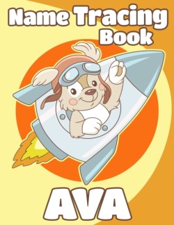 Name Tracing Book Ava