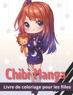 Chibi Manga Livre de coloriage pour les filles