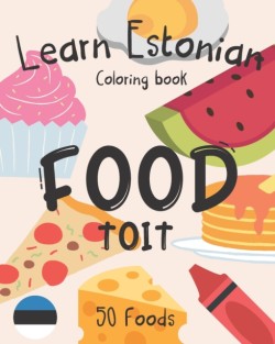 Learn Estonian Coloring Book