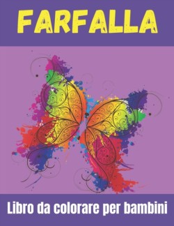 Farfalla Libro da colorare per bambini