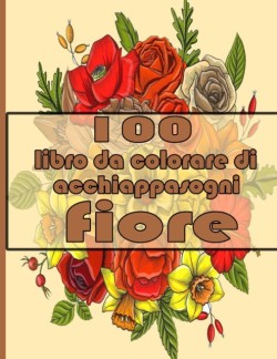 100 libro da colorare di acchiappasogni fiore