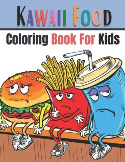 Kawaii Food Coloring Book For Kids