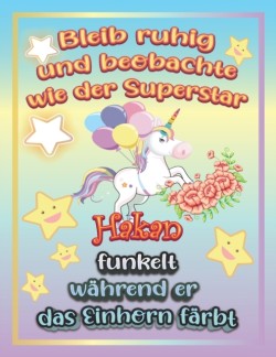 Bleib ruhig und beobachte wie Superstar Hakan funkelt wahrend sie das Einhorn farbt