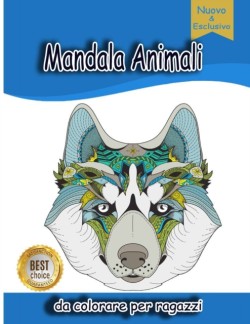 Mandala Animali da colorare per ragazzi