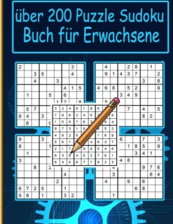 uber 200 Puzzle Sudoku Buch fur Erwachsene