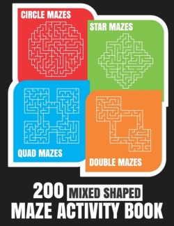 200 Maze Activity Book