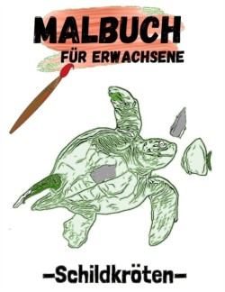 Malbuch Schildkröten für Erwachsene