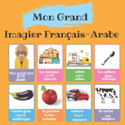 Mon grand imagier bilingue Francais -Arabe