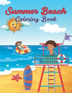 Summer Beach Coloring Book