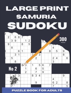 Large Print Samurai Sudoku