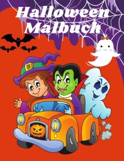 Halloween malbuch