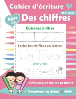 Cahier d'écriture Des Chiffre