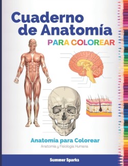 Cuaderno de Anatomía para Colorear