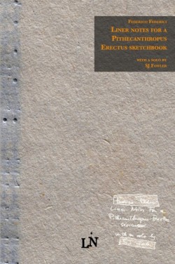 Liner notes for a Pithecanthropus Erectus sketchbook