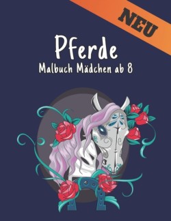 Pferde Malbuch ab 8