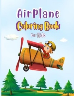 Airplane Coloring Book For Kids