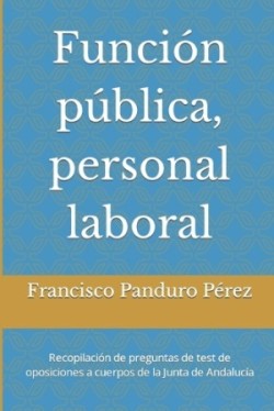 Función pública, personal laboral