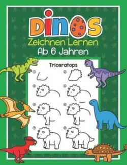 Dinos Zeichnen Lernen ab 6 Jahren