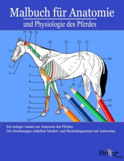 Malbuch für Anatomie und Physiologie des Pferdes