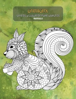 Livres a colorier pour adultes - Mandala - Animaux