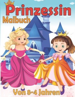 Prinzessin Malbuch Von 4-8 Jahren